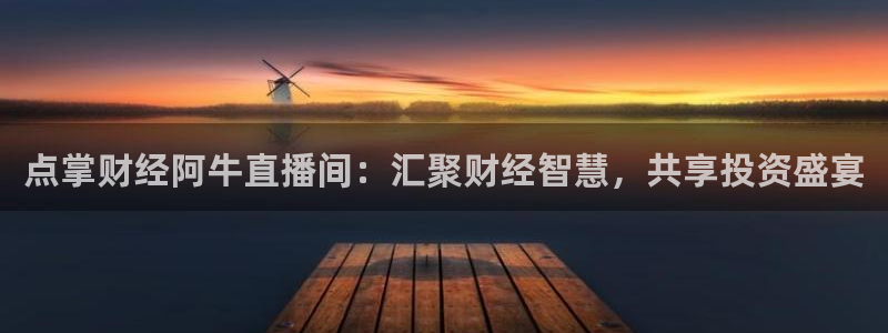 袋鼠足球免费直播：点掌财经阿牛直播间：汇聚财经智慧，共享投资盛宴